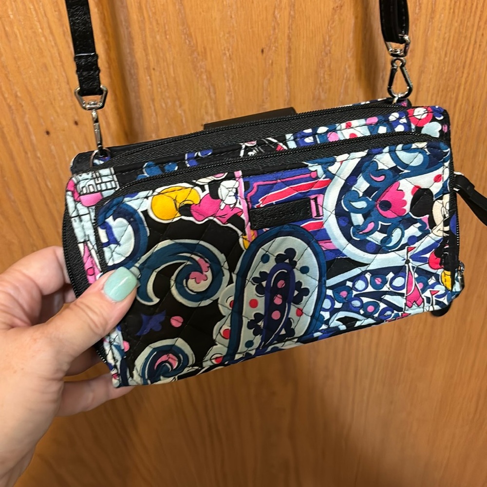 Disney x Vera Bradley crossbody wallet